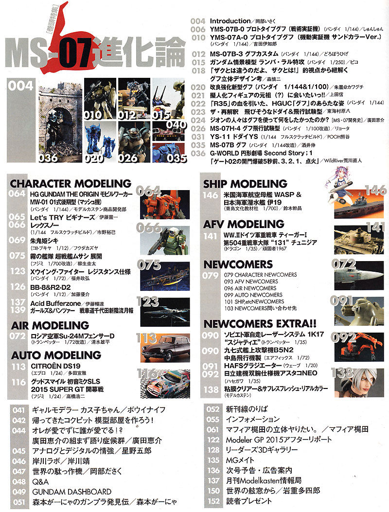 モデルグラフィックス 2016年2月号 雑誌 (大日本絵画 月刊 モデルグラフィックス No.375) 商品画像_1