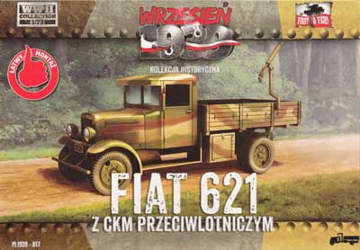 ポーランド ポルスキ フィアット 621 トラック 対空機銃装備 プラモデル (FTF 1/72 AFV No.72017) 商品画像