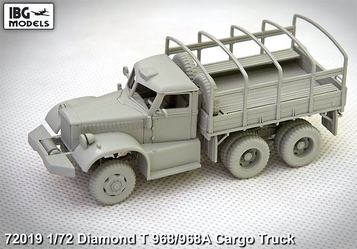 アメリカ ダイヤモンド T968/968A カーゴトラック プラモデル (IBG 1/72 AFVモデル No.72019) 商品画像_2