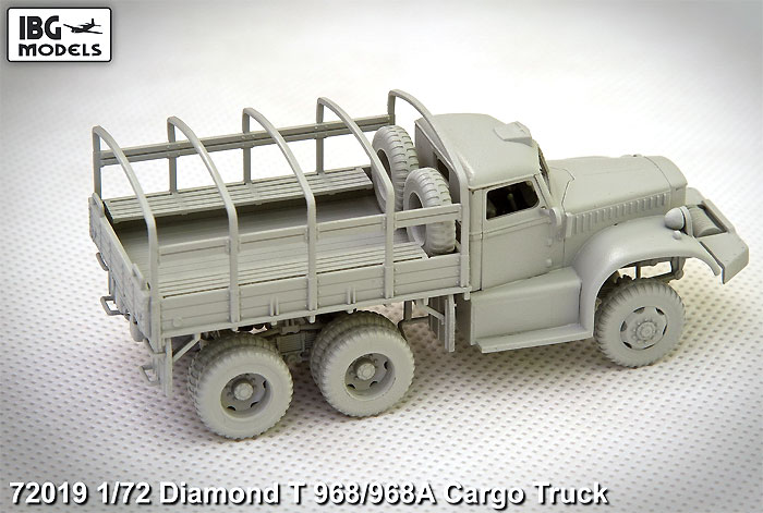 アメリカ ダイヤモンド T968/968A カーゴトラック プラモデル (IBG 1/72 AFVモデル No.72019) 商品画像_3