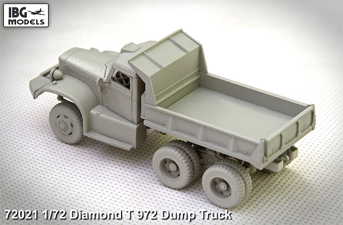 アメリカ ダイヤモンド T972 ダンプトラック プラモデル (IBG 1/72 AFVモデル No.72021) 商品画像_3