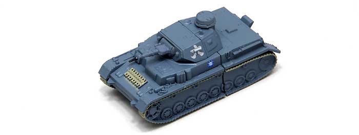 4号戦車 D型 USBメモリ 1 (発見時-練習試合時) 完成品 (ファインモールド ガールズ＆パンツァー 戦車USBメモリ シリーズ No.95005) 商品画像_1