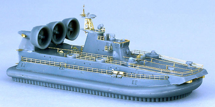 ロシア海軍 ズーブル級 エアクッション揚陸艇 用 エッチングパーツ エッチング (ドリームモデル 1/700 エッチングパーツ No.DM9013) 商品画像_3