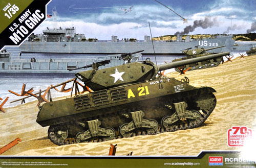 M10駆逐戦車 GMC プラモデル (アカデミー 1/35 Armors No.13288) 商品画像