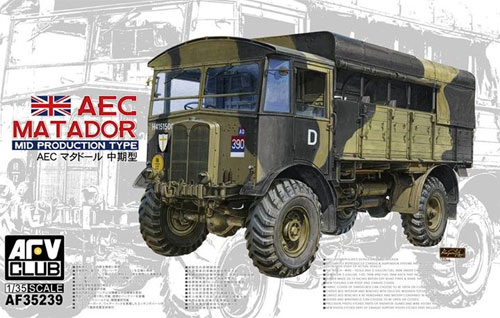 AEC マタドール 中期型 プラモデル (AFV CLUB 1/35 AFV シリーズ No.AF35239) 商品画像