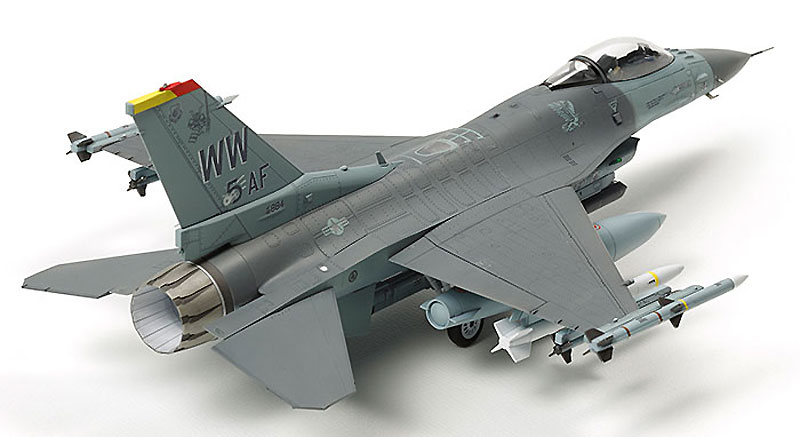 ロッキード マーチン F-16CJ ブロック50 ファイティング ファルコン (フル装備仕様) プラモデル (タミヤ 1/72 ウォーバードコレクション No.088) 商品画像_2