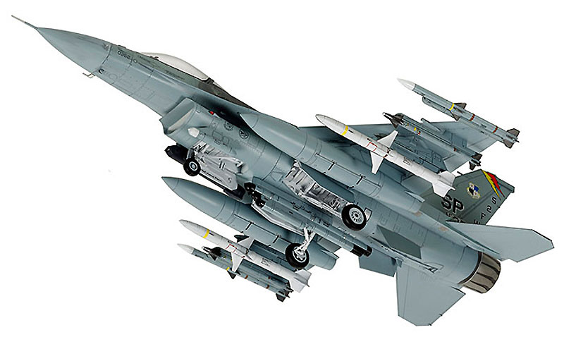 ロッキード マーチン F-16CJ ブロック50 ファイティング ファルコン (フル装備仕様) プラモデル (タミヤ 1/72 ウォーバードコレクション No.088) 商品画像_3