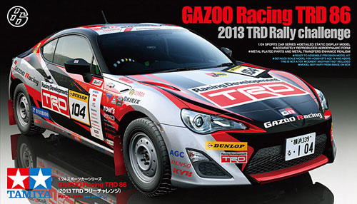 GAZOO Racing TRD 86 (2013 TRD ラリーチャレンジ) プラモデル (タミヤ 1/24 スポーツカーシリーズ No.337) 商品画像