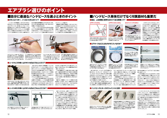 エアブラシ大攻略 2015改訂版 本 (大日本絵画 模型製作/モデルテクニクス No.23150) 商品画像_2