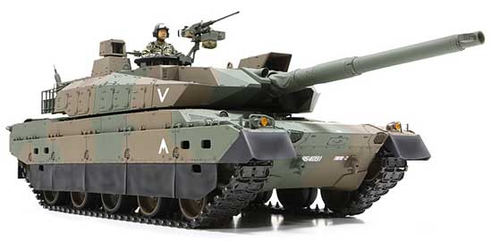 陸上自衛隊 10式戦車 プラモデル (タミヤ 1/16 ビッグタンクシリーズ No.009) 商品画像