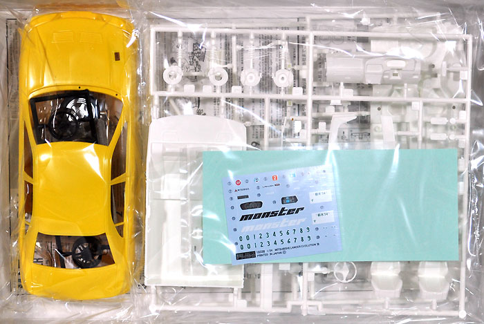 三菱 ランサー エボリューション 3 GSR プラモデル (フジミ 1/24 インチアップシリーズ No.034) 商品画像_1