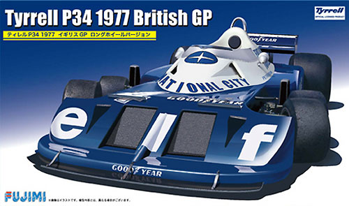 ティレル P34 1977 イギリスGP ロングホイールバージョン プラモデル (フジミ 1/20 GPシリーズ No.GP059) 商品画像