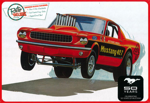1965 マスタング GT ファニーカー プラモデル (amt 1/25 カーモデル No.AMT888) 商品画像