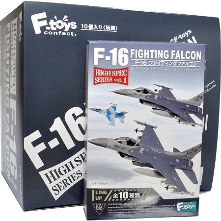 F-16 ファイティングファルコン 完成品 (エフトイズ・コンフェクト ハイスペックシリーズ No.Vol.001) 商品画像