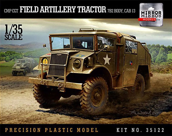 CMP CGT 砲兵トラクター No.13キャブ プラモデル (Mirror Models 1/35 AFVモデル No.35122) 商品画像