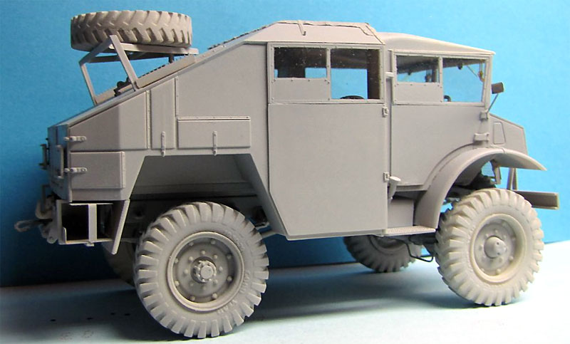 CMP CGT 砲兵トラクター No.13キャブ プラモデル (Mirror Models 1/35 AFVモデル No.35122) 商品画像_3