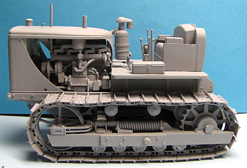 キャタピラー D7 7M トラクター (陸軍仕様) プラモデル (ミラーモデルズ 1/35 AFVモデル No.35850) 商品画像_2