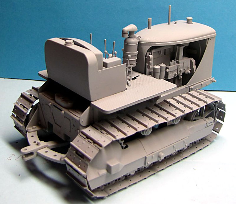 キャタピラー D7 7M トラクター (陸軍仕様) プラモデル (ミラーモデルズ 1/35 AFVモデル No.35850) 商品画像_3