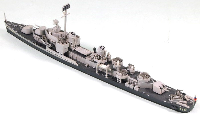 米国海軍 駆逐艦 DD-710 ギアリング プラモデル (ピットロード 1/700 スカイウェーブ W シリーズ No.W032) 商品画像_3