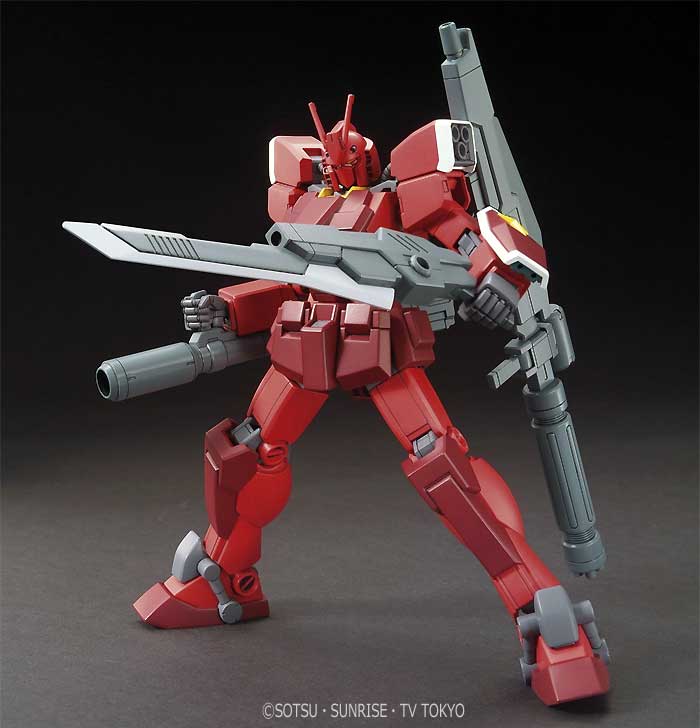 ガンダムアメイジングレッドウォーリア プラモデル (バンダイ HGBF ガンダムビルドファイターズ No.026) 商品画像_1