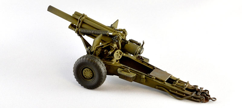 M114A1 155mm ホイッツアー榴弾砲 プラモデル (TOXSO MODEL 1/72 シリーズ No.TX1403) 商品画像_4