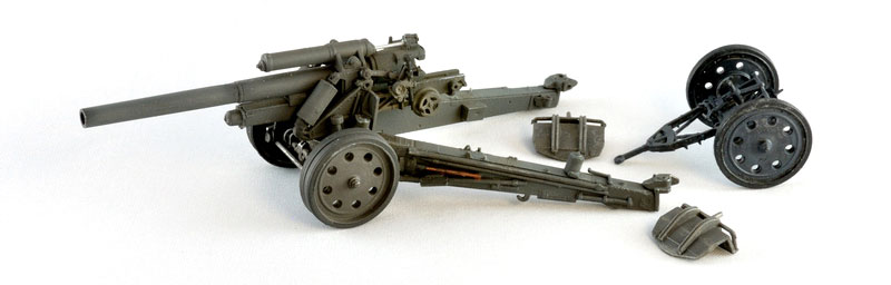 sK18 105mm ホイッツアー榴弾砲 (フィギュア5体入) プラモデル (TOXSO MODEL 1/72 シリーズ No.TX1407) 商品画像_4