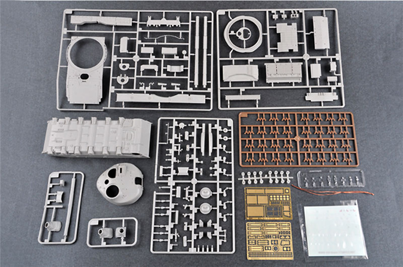 チェコ T-72M4CZ 主力戦車 プラモデル (トランペッター 1/35 AFVシリーズ No.05595) 商品画像_1