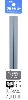 プラ=材料 (グレー) 角棒 (5.0mm)