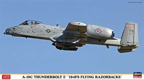 A-10C サンダーボルト 2 184FS フライングレザーバックス プラモデル (ハセガワ 1/72 飛行機 限定生産 No.02133) 商品画像