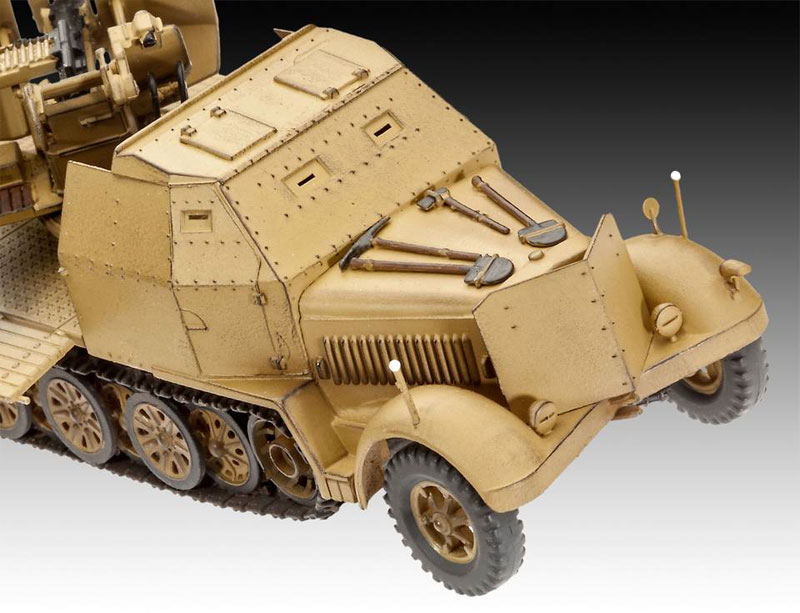 Sd.Kfz.7/2 プラモデル (レベル 1/72 ミリタリー No.03207) 商品画像_1