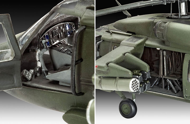 UH-60A 輸送ヘリコプター プラモデル (レベル 1/72 飛行機 No.04940) 商品画像_1