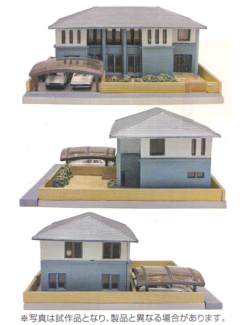 現代住宅 C3 プラモデル (トミーテック 建物コレクション （ジオコレ） No.013-3) 商品画像_2