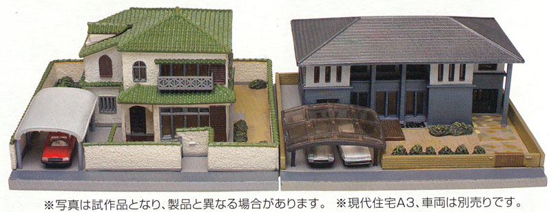 現代住宅 C3 プラモデル (トミーテック 建物コレクション （ジオコレ） No.013-3) 商品画像_3