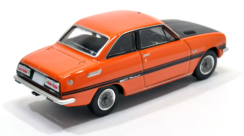 いすゞ ベレット 1600GTR (69年式) (橙) トミーテック ミニカー