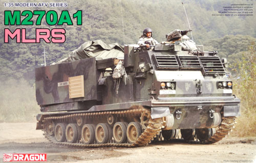 M270A1 MLRS プラモデル (ドラゴン 1/35 Modern AFV Series No.3557) 商品画像
