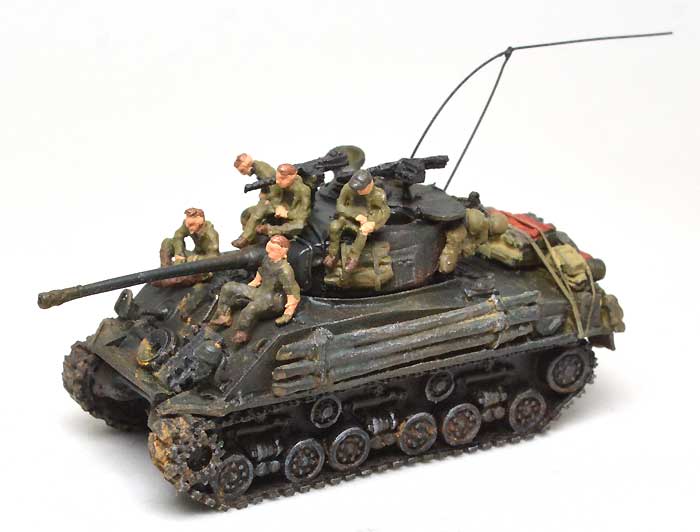 M4A2E8 シャーマン スクリーンイメージ バージョン レジン (マツオカステン 1/144 オリジナルレジンキャストキット （AFV） No.MTUAFV-077) 商品画像_2