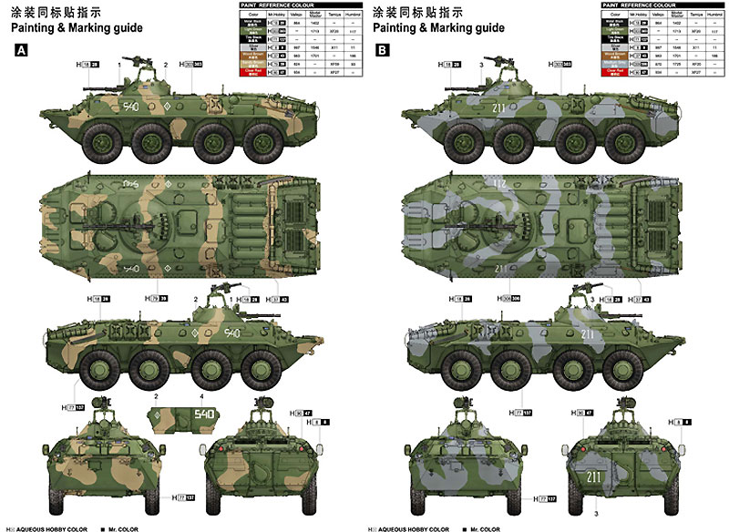 ロシア BTR-70 装甲兵員輸送車 アフガニスタン プラモデル (トランペッター 1/35 AFVシリーズ No.01593) 商品画像_2