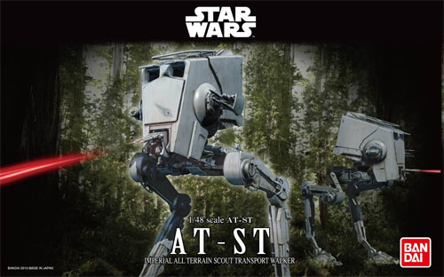 AT-ST プラモデル (バンダイ スターウォーズ No.0194869) 商品画像