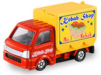 スズキ キャリィ 移動販売車 ミニカー (タカラトミー トミカ No.旧057) 商品画像