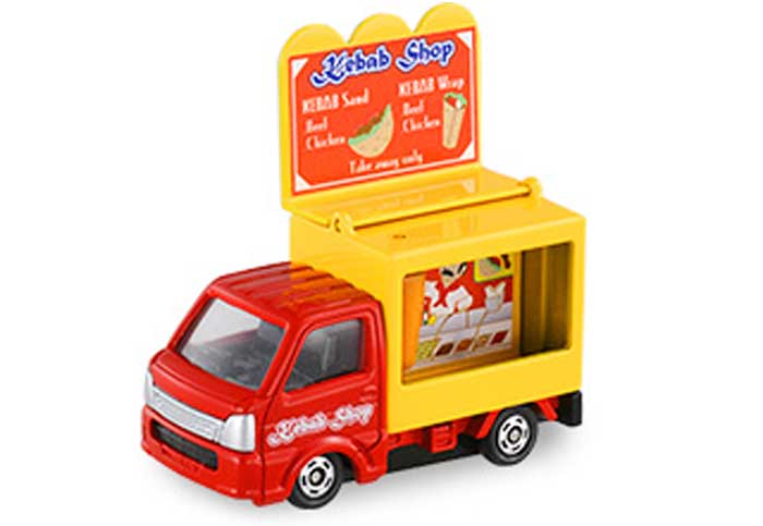 スズキ キャリィ 移動販売車 ミニカー (タカラトミー トミカ No.旧057) 商品画像_1