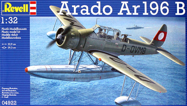 アラド Ar196B プラモデル (レベル 1/32 Aircraft No.04922) 商品画像