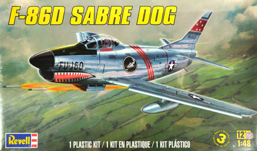 F-86D セイバードッグ プラモデル (レベル 1/48 飛行機モデル No.85-5868) 商品画像