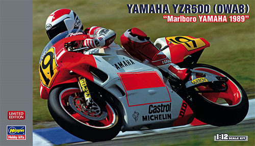 ヤマハ YZR500 (OWA8) マールボロ ヤマハ 1989 プラモデル (ハセガワ 1/12 バイク 限定生産 No.21712) 商品画像