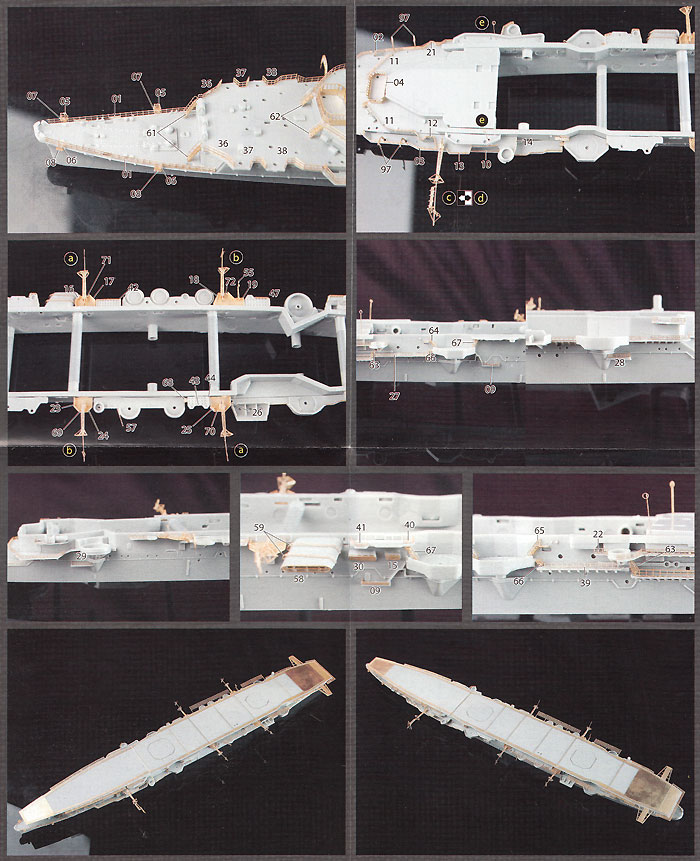 日本海軍 航空母艦 瑞鳳 1944 専用エッチングパーツ エッチング (フジミ 1/700 グレードアップパーツシリーズ No.106) 商品画像_3