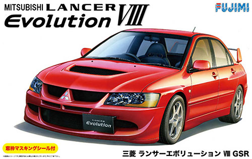 三菱 ランサー エボリューション 8 GSR プラモデル (フジミ 1/24 インチアップシリーズ No.180) 商品画像