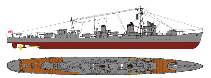 日本海軍 朝潮型駆逐艦 朝雲 (新装備付) プラモデル (ピットロード 1/700 スカイウェーブ W シリーズ No.SPW035) 商品画像_1