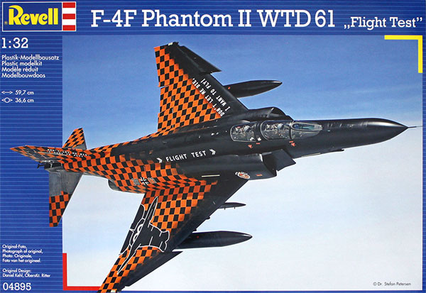 F-4F ファントム 2 WTD61 フライトテスト プラモデル (レベル 1/32 Aircraft No.04895) 商品画像