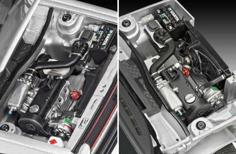 フォルクスワーゲン ゴルフ 1 GTI プラモデル (レベル カーモデル No.07072) 商品画像_2