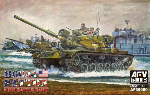 M60A1 パットン プラモデル (AFV CLUB 1/35 AFV シリーズ No.AF35060) 商品画像