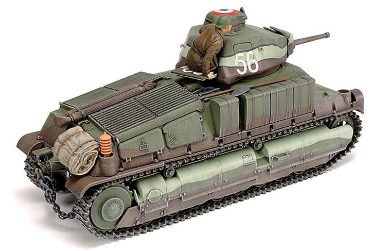 フランス中戦車 ソミュア S35 プラモデル (タミヤ 1/35 ミリタリーミニチュアシリーズ No.344) 商品画像_3